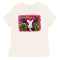 Bone valentines day baby calf Ladies Tee - Jasminsmagicworld