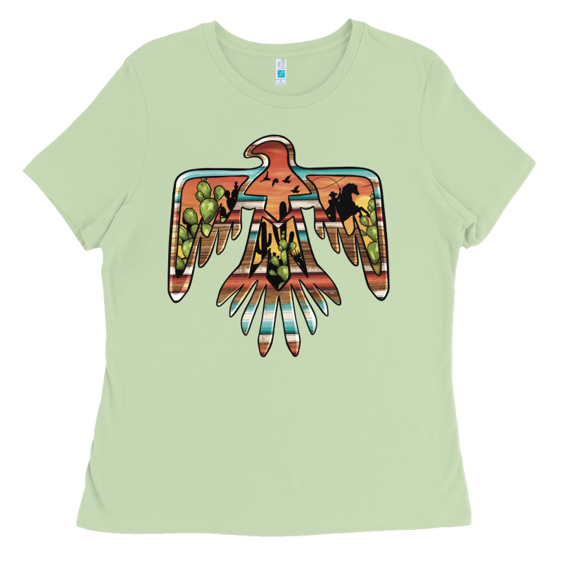 Desert Thunderbird Ladies Tee by BarkalooDesign | Teevron