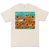 Bone turquoise leopard distressed serape background tumbler Premium Tee - Jasminsmagicworld