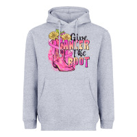 Heather Grey give cancer the boot Heavyweight Hoodie - FaDigitalArtStudio