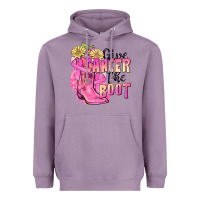 Lavender give cancer the boot Heavyweight Hoodie - FaDigitalArtStudio