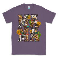 Lavender Western Mama With Sunflowers Classic Tee - BundleAndBundleShop