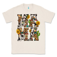 Natural Western Mama With Sunflowers Classic Tee - BundleAndBundleShop