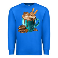 True Royal Chocolate And Coffee Premium Sweatshirt - FaDigitalArtStudio