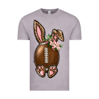 Vintage Zinc American Football Easter Bunny Vintage Tee - BundleAndBundleShop