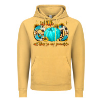 Vintage Mustard with god all things are possible  copy Vintage Hoodie - MaliasSmallBusiness