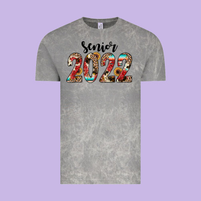 Senior 2022 Western Vintage Tee Designed By Jahusdesignshop