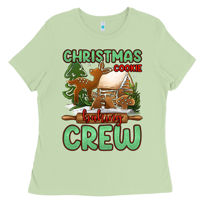 Christmas Cookie Baking Crew Ladies Tee by Jasminsmagicworld | Teevron