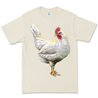 Bone leghorn chicken Premium Tee - LillyAllenDesigns