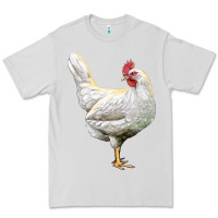Dove Grey leghorn chicken Premium Tee - LillyAllenDesigns