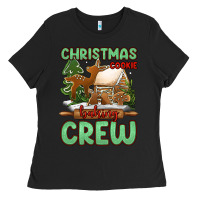 Black Christmas cookie baking crew Ladies Tee - Jasminsmagicworld