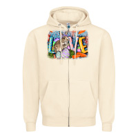 Sandshell love easter Zipper Hoodie - CowGirlArtShop