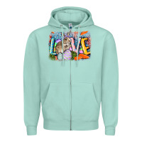 Seafoam love easter Zipper Hoodie - CowGirlArtShop