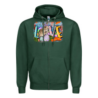 Love Easter Zipper Hoodie | Teevron