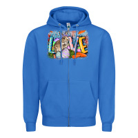 True Royal love easter Zipper Hoodie - CowGirlArtShop
