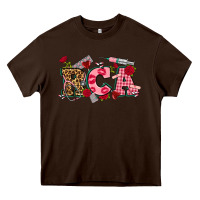 Chocolate Brown valentines day rca Heavy Core Tee - NancyCooperArtShop