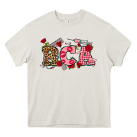 Cream valentines day rca Heavy Core Tee - NancyCooperArtShop