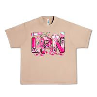 Breast Cancer Lpn Licensed Practical Nurse Urban Heavy Tee | Teevron