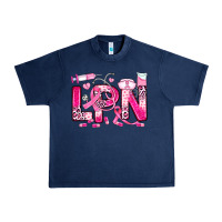Navy breast cancer lpn licensed practical nurse Urban Heavy Tee - JahusDesignShop