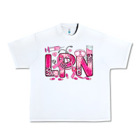 White breast cancer lpn licensed practical nurse Urban Heavy Tee - JahusDesignShop
