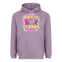 Lavender brave and strong cancer Heavyweight Hoodie - FaDigitalArtStudio
