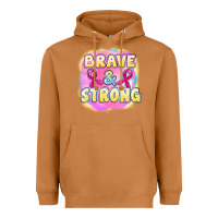 Meerkat brave and strong cancer Heavyweight Hoodie - FaDigitalArtStudio