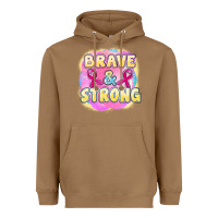 Toasted Coconut brave and strong cancer Heavyweight Hoodie - FaDigitalArtStudio