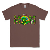 Chestnut Western Mom With Shamrock Classic Tee - BundleAndBundleShop