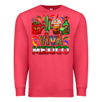 Cardinal Viva Mexico Coffee Cups With Cactus And Tequila Premium Sweatshirt - FaDigitalArtStudio