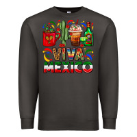 Smoke Viva Mexico Coffee Cups With Cactus And Tequila Premium Sweatshirt - FaDigitalArtStudio
