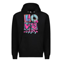 Black love vibes Premium Hoodie - OliviaCreatesArt