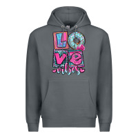 Rock love vibes Premium Hoodie - OliviaCreatesArt