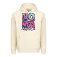 Sandshell love vibes Premium Hoodie - OliviaCreatesArt