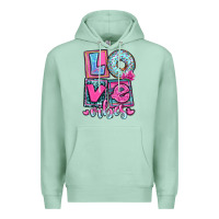 Seafoam love vibes Premium Hoodie - OliviaCreatesArt