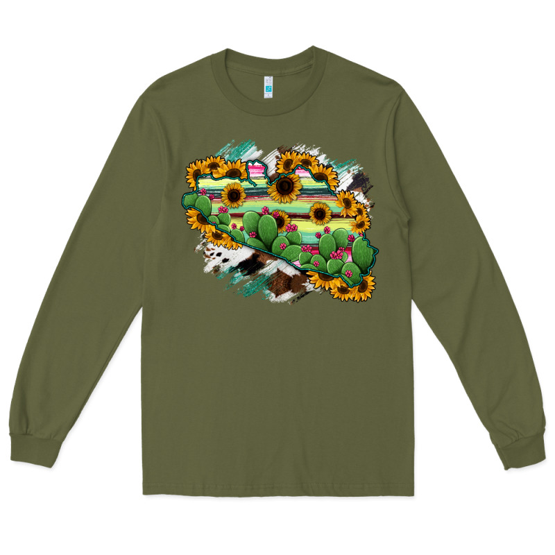Guerrero Map Long Sleeve Tee by RanaPortraitStore | Teevron