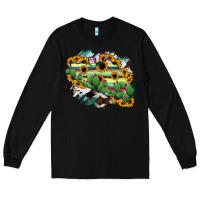 Black Guerrero Map Long Sleeve Tee - RanaPortraitStore