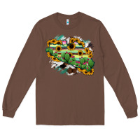 Chestnut Guerrero Map Long Sleeve Tee - RanaPortraitStore