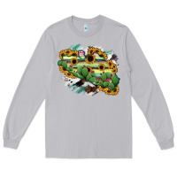 Moon Dust Guerrero Map Long Sleeve Tee - RanaPortraitStore