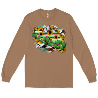 Toasted Coconut Guerrero Map Long Sleeve Tee - RanaPortraitStore