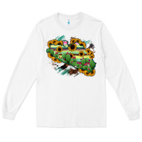 White Guerrero Map Long Sleeve Tee - RanaPortraitStore