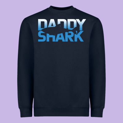 Daddy Shark Heavyweight Sweatshirt Designed By Bettercallsaul