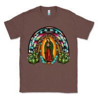 Chestnut our lady of guadalupe rainbow Classic Tee - JahusDesignShop
