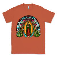 Copper our lady of guadalupe rainbow Classic Tee - JahusDesignShop