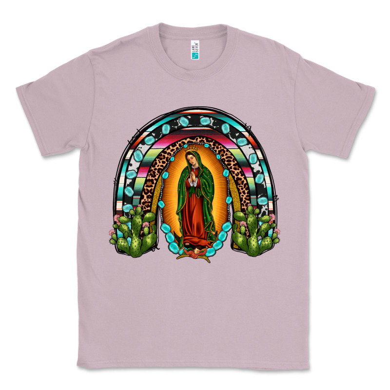 Our Lady Of Guadalupe Rainbow Classic Tee by JahusDesignShop | Teevron