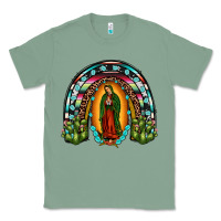 Sage our lady of guadalupe rainbow Classic Tee - JahusDesignShop
