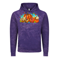 Cloud Purple thankful pumpkins Vintage Hoodie - MaliasSmallBusiness