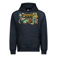 Navy happy camper Urban Hoodie - CowhideDigitalArt