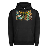 Pigment Black happy camper Urban Hoodie - CowhideDigitalArt