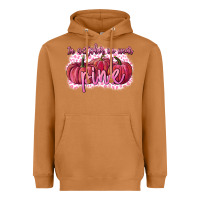 Meerkat In October we wear pink Breast Cancer Heavyweight Hoodie - FaDigitalArtStudio