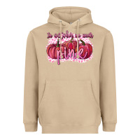 Mushroom In October we wear pink Breast Cancer Heavyweight Hoodie - FaDigitalArtStudio